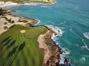 Punta Espada Aerial 18th Green Waves